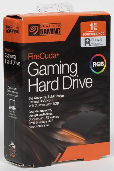 Обзор портативного внешнего винчестера Seagate FireCuda Gaming Hard Drive емкостью 1 ТБ