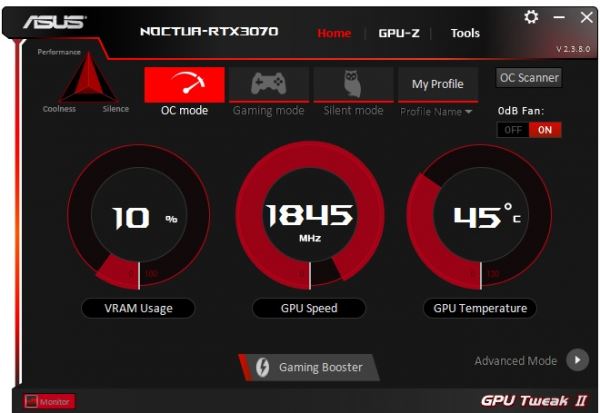 Обзор видеокарты Asus GeForce RTX 3070 Noctua OC Edition 8 ГБ