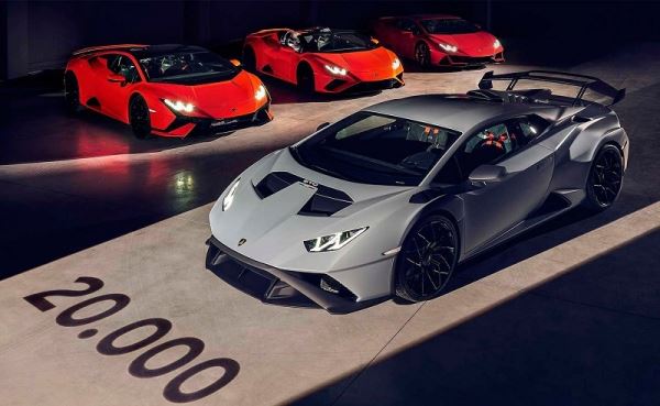Lamborghini выпустила 20-тысячный экземпляр суперкара Huracan